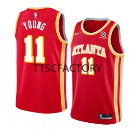Dres Atlanta Hawks Trae Young 11 Nike 2022-23 Icon Edition Crvena Swingman - Muške